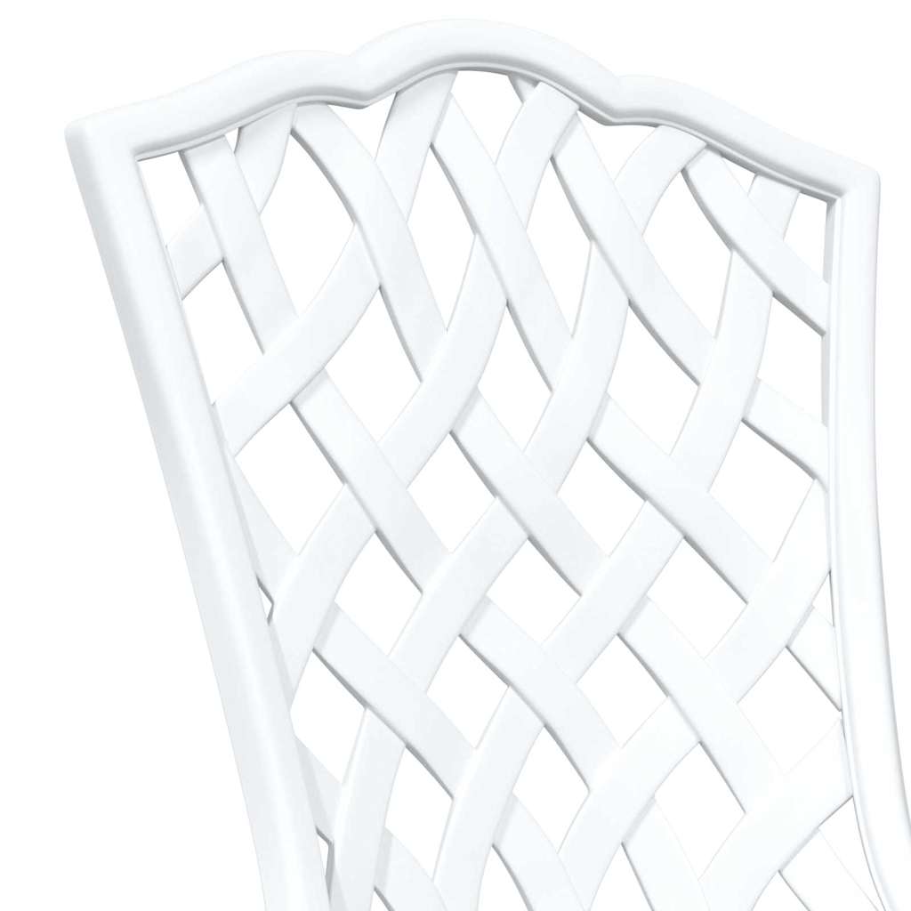 Tuinset 3 pcs Wit Gegoten aluminium is nu te koop bij PeponiXL, paradijselijk wonen!