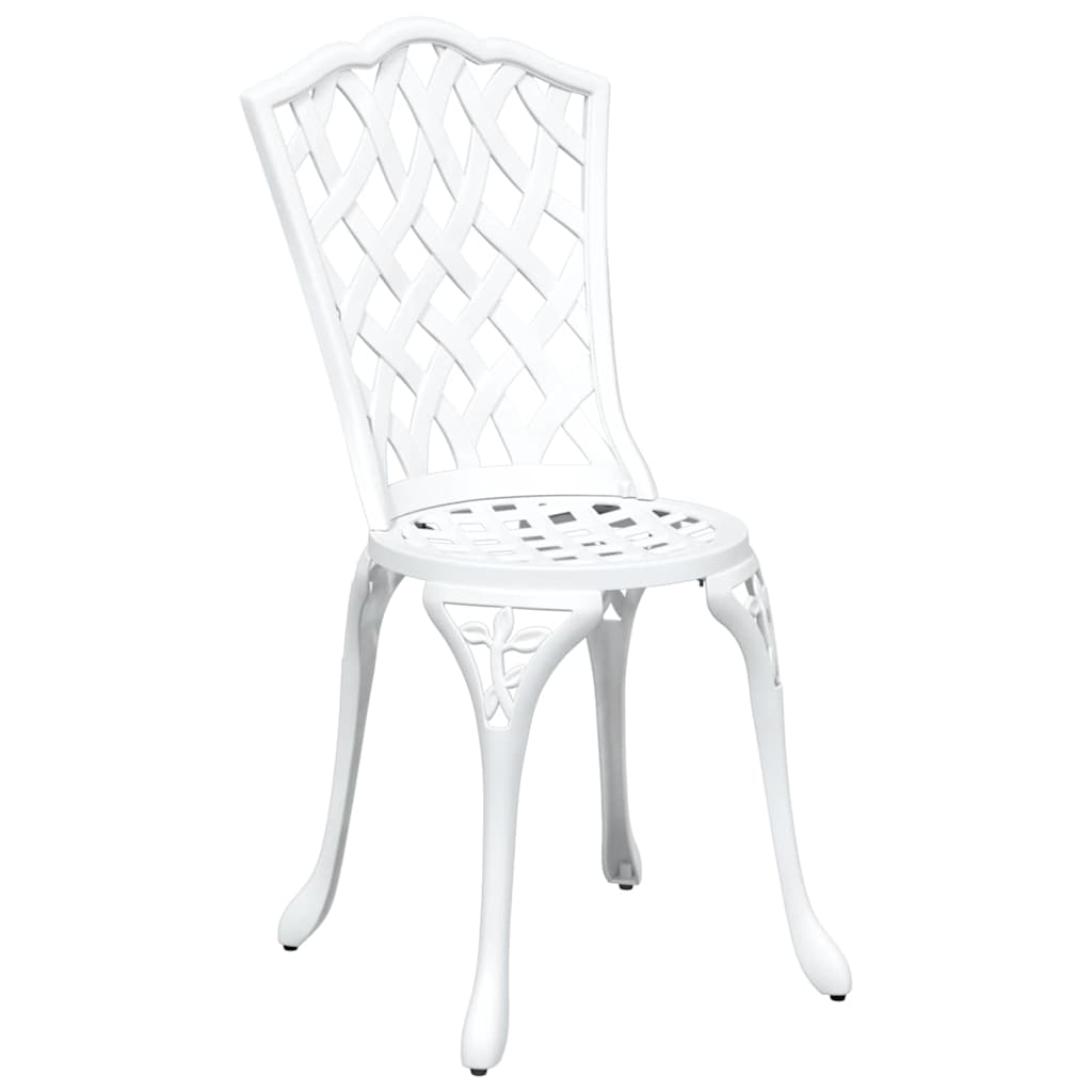 Tuinset 3 pcs Wit Gegoten aluminium is nu te koop bij PeponiXL, paradijselijk wonen!