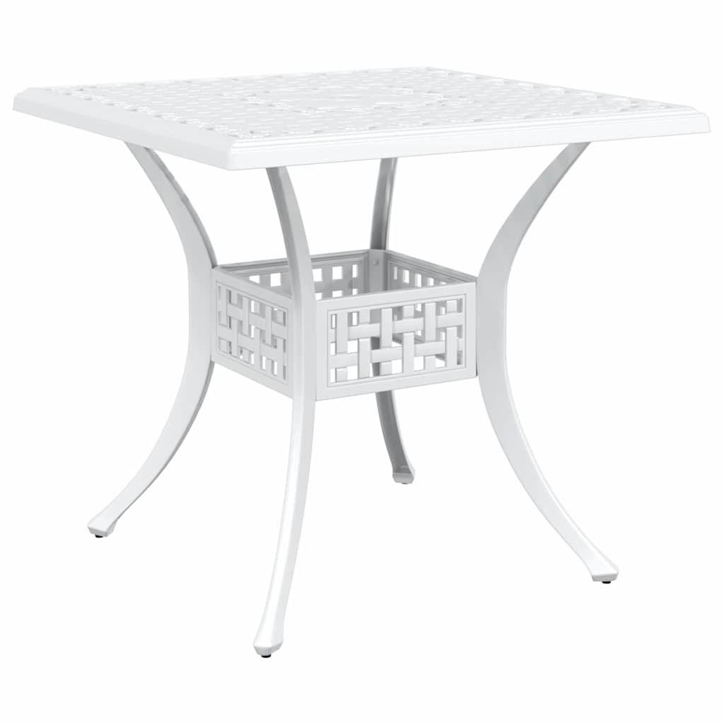 Tuinset 3 pcs Wit Gegoten aluminium is nu te koop bij PeponiXL, paradijselijk wonen!