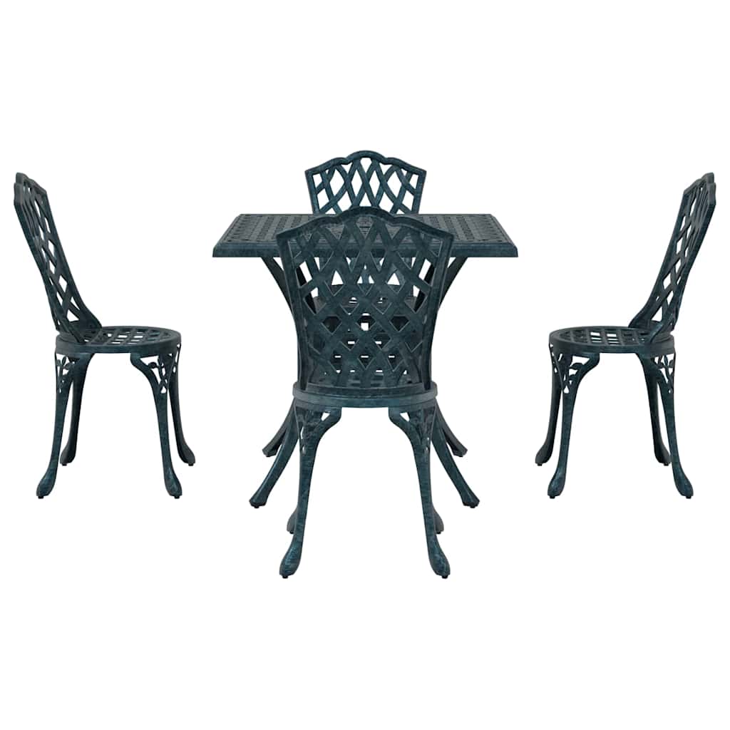 Tuinset 5 pcs Groen Gegoten aluminium is nu te koop bij PeponiXL, paradijselijk wonen!