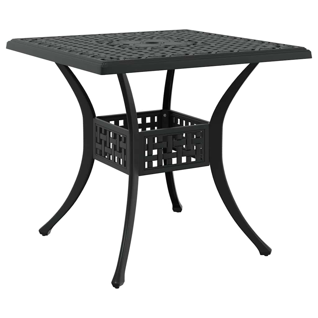 Tuinset 5 pcs Zwart Gegoten aluminium is nu te koop bij PeponiXL, paradijselijk wonen!