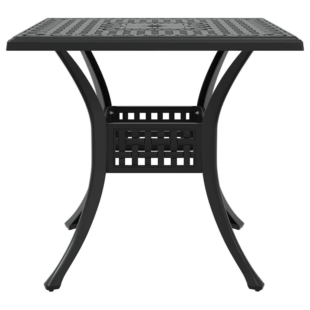 Tuinset 5 pcs Zwart Gegoten aluminium is nu te koop bij PeponiXL, paradijselijk wonen!