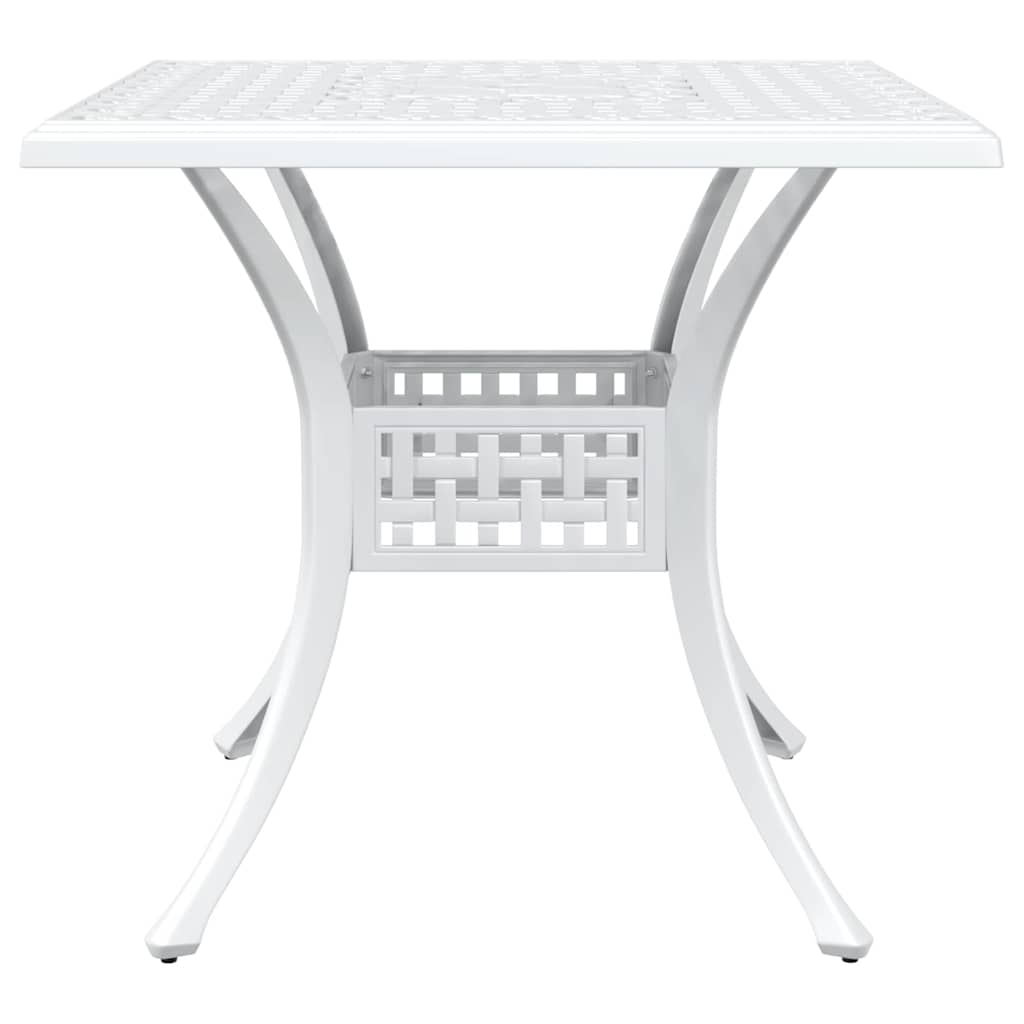 Tuinset 5 pcs Wit Gegoten aluminium is nu te koop bij PeponiXL, paradijselijk wonen!
