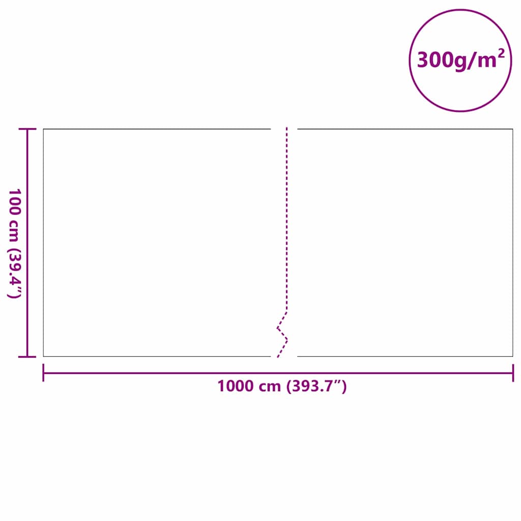 Vijver Vlies Grijs 1 x 10 m Polyester en Katoen is nu te koop bij PeponiXL, paradijselijk wonen!