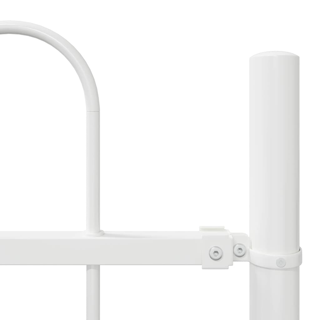 Tuinhek Wit 1,7 x 0,8 m Poedercoating staal is nu te koop bij PeponiXL, paradijselijk wonen!