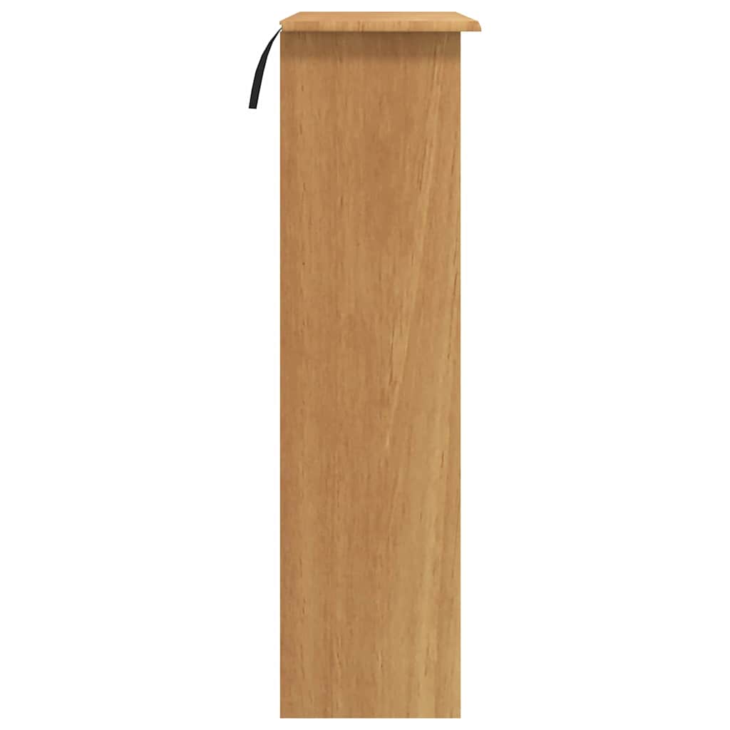 Hutch ASKIM 91 x 30 x 104 cm Massief grenenhout is nu te koop bij PeponiXL, paradijselijk wonen!