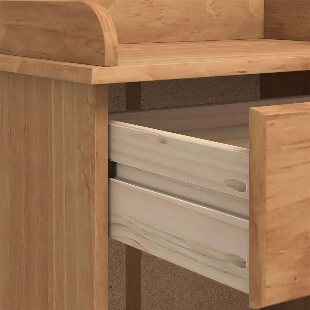 Wijnkast ASKIM Honing Wax 57 x 37 x 114 cm Massief grenenhout is nu te koop bij PeponiXL, paradijselijk wonen!