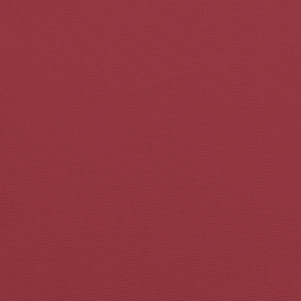 Bankkussens 4 stuks Wijnrood 40x40 cm Stof is nu te koop bij PeponiXL, paradijselijk wonen!