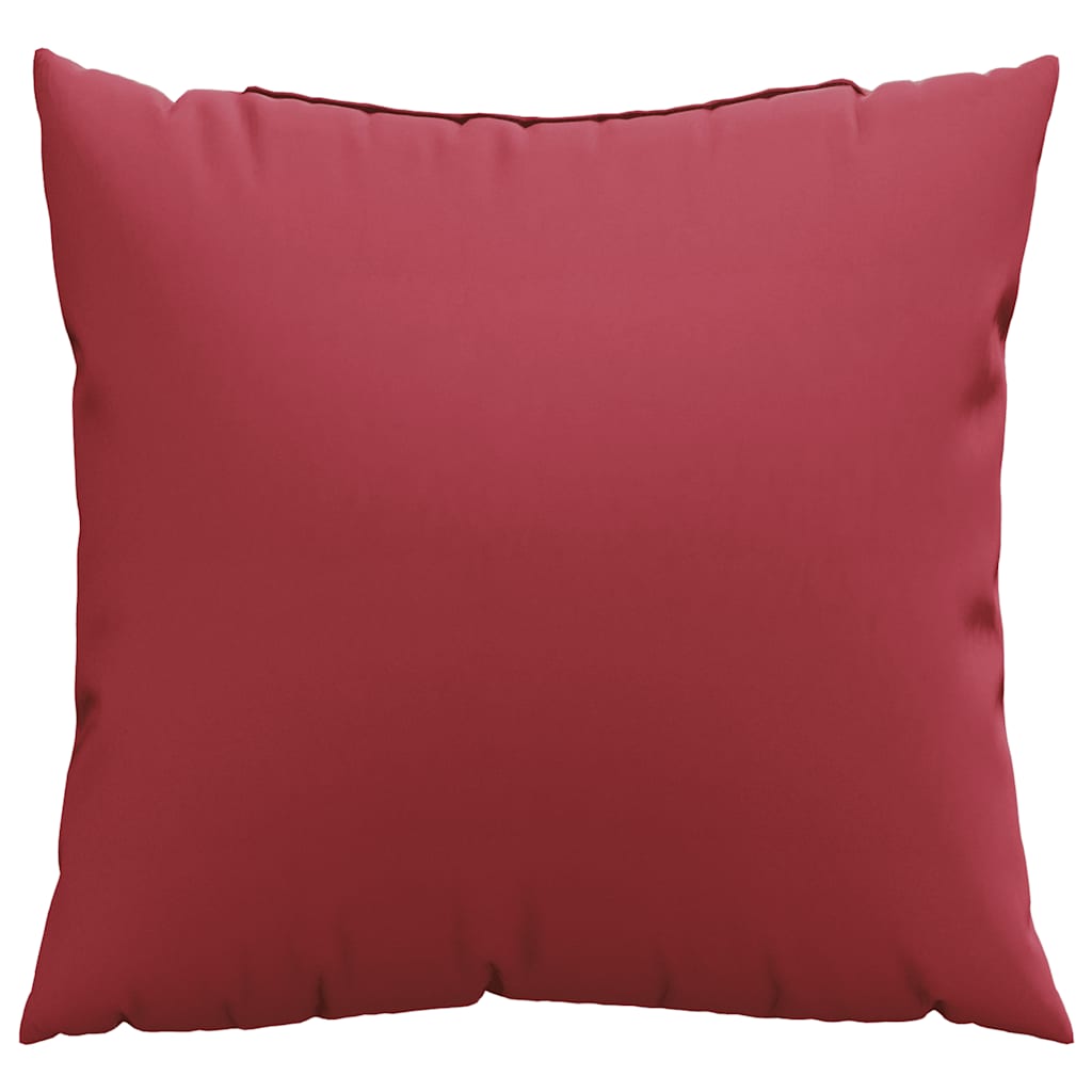 Bankkussens 4 stuks Wijnrood 50x50 cm Stof is nu te koop bij PeponiXL, paradijselijk wonen!