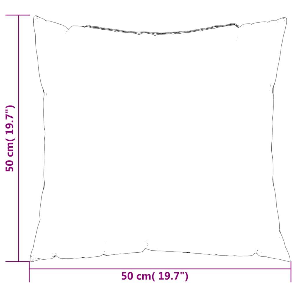 Bankkussens 4 stuks Wijnrood 50x50 cm Stof is nu te koop bij PeponiXL, paradijselijk wonen!