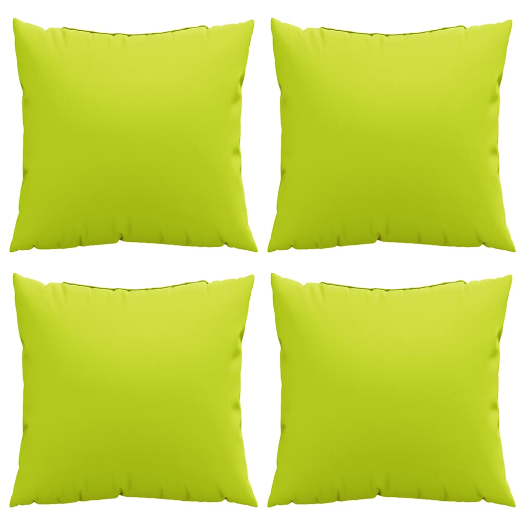 Bankkussens 4 stuks Felgroen 50x50 cm Stof is nu te koop bij PeponiXL, paradijselijk wonen!