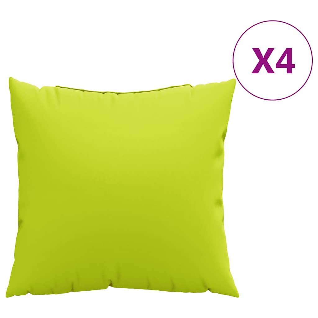 Bankkussens 4 stuks Felgroen 60x60 cm Stof is nu te koop bij PeponiXL, paradijselijk wonen!