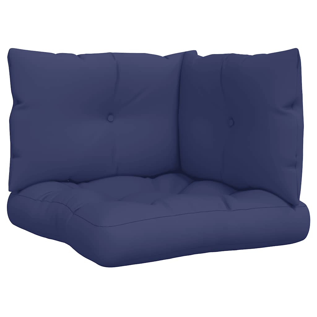 Palletkussens 3 st oxford stof marineblauw is nu te koop bij PeponiXL, paradijselijk wonen!