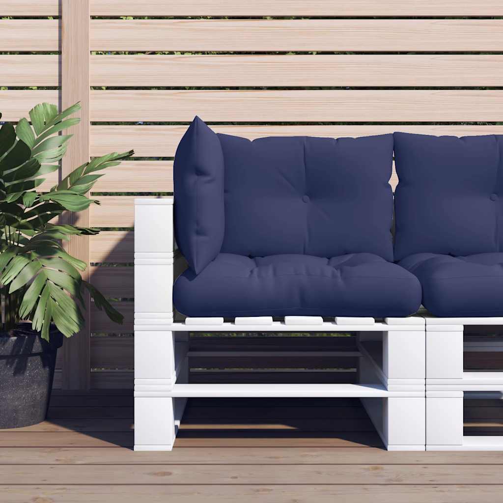 Palletkussens 3 st oxford stof marineblauw is nu te koop bij PeponiXL, paradijselijk wonen!