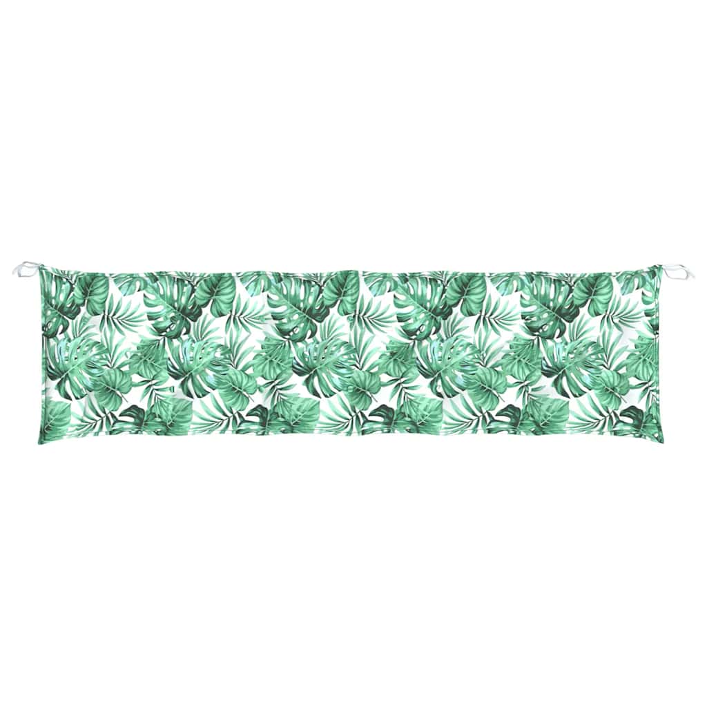 Tuinbankkussen 180x50x7 cm oxford stof bladpatroon is nu te koop bij PeponiXL, paradijselijk wonen!