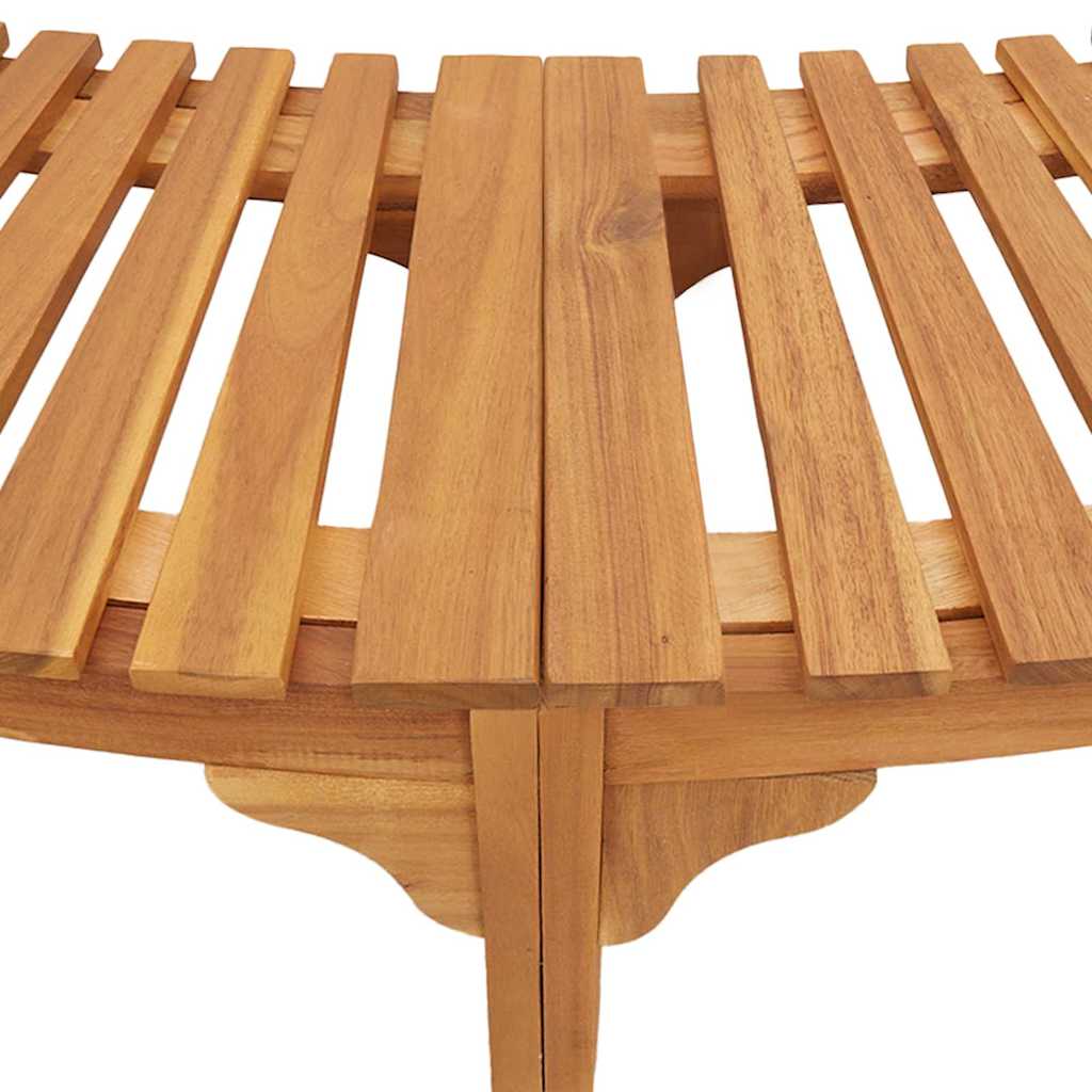 Hot Tub Omgeving Bruin Ø275 x 55,5 cm Massief Acaciahout is nu te koop bij PeponiXL, paradijselijk wonen!