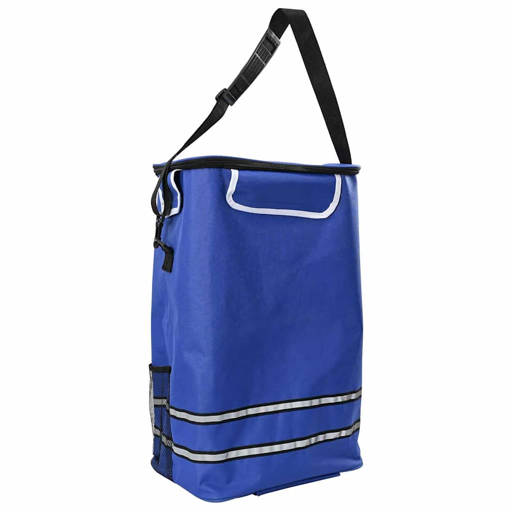 Winkel trolley Blauw 36,5 x 46,5 x 100,5 cm Oxford stof is nu te koop bij PeponiXL, paradijselijk wonen!