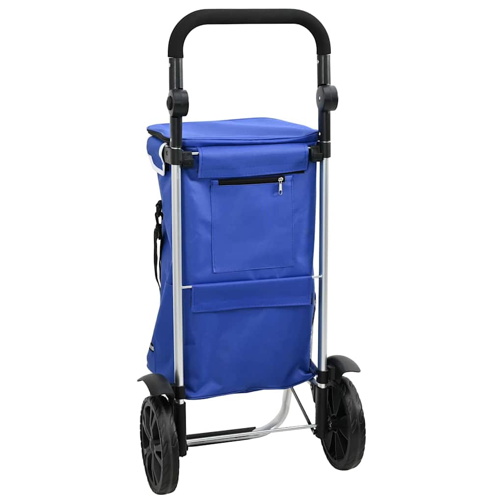 Winkel trolley Blauw 36,5 x 46,5 x 100,5 cm Oxford stof is nu te koop bij PeponiXL, paradijselijk wonen!