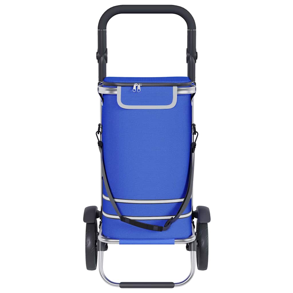 Winkel trolley Blauw 36,5 x 46,5 x 100,5 cm Oxford stof is nu te koop bij PeponiXL, paradijselijk wonen!