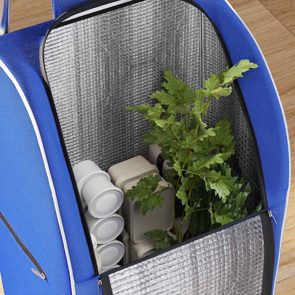 Winkel trolley Blauw 39,5 x 33 x 93 cm Oxford stof is nu te koop bij PeponiXL, paradijselijk wonen!