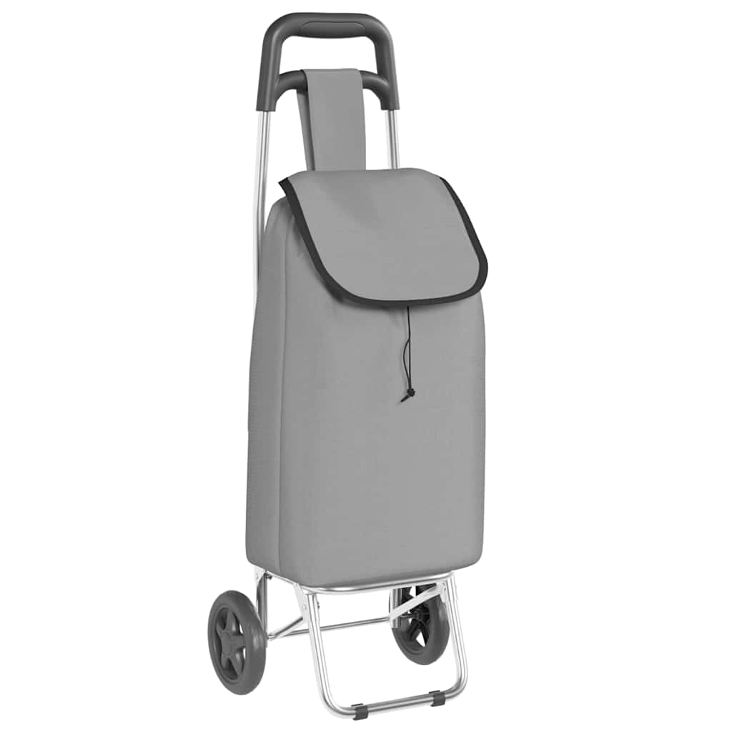 Winkel trolley Grijs 35 x 28 x 92 cm Oxford stof is nu te koop bij PeponiXL, paradijselijk wonen!
