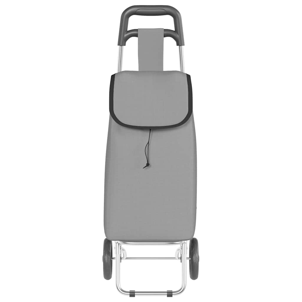 Winkel trolley Grijs 35 x 28 x 92 cm Oxford stof is nu te koop bij PeponiXL, paradijselijk wonen!