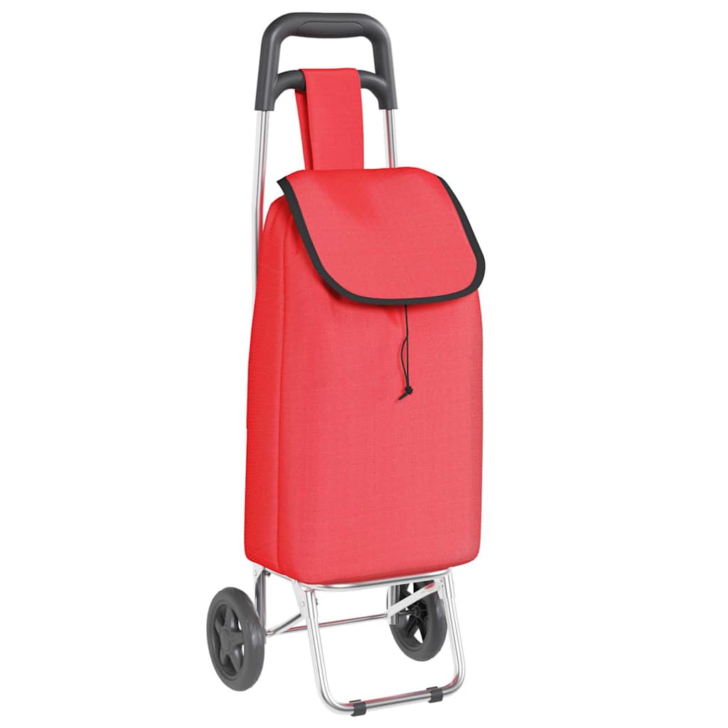 Winkel trolley Rood 35 x 28 x 92 cm Oxford stof is nu te koop bij PeponiXL, paradijselijk wonen!