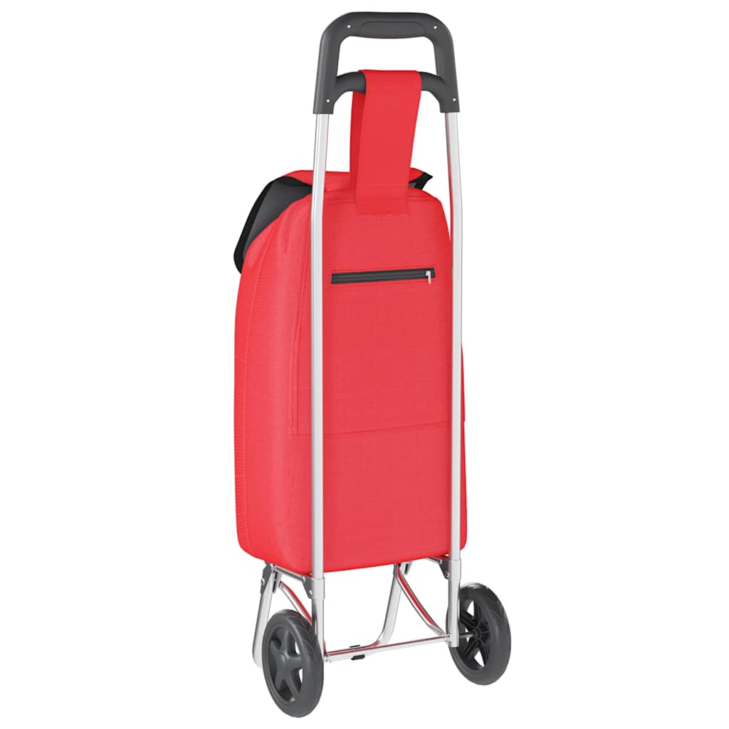 Winkel trolley Rood 35 x 28 x 92 cm Oxford stof is nu te koop bij PeponiXL, paradijselijk wonen!