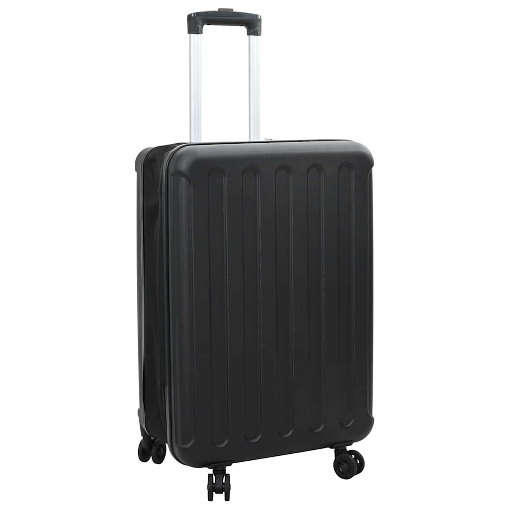 Koffer met slot Zwart 34 x 23 x 55.5 cm ABS Kunststof is nu te koop bij PeponiXL, paradijselijk wonen!