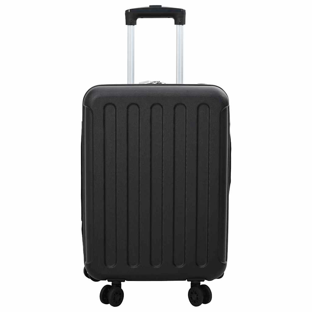 Koffer met slot Zwart 34 x 23 x 55.5 cm ABS Kunststof is nu te koop bij PeponiXL, paradijselijk wonen!