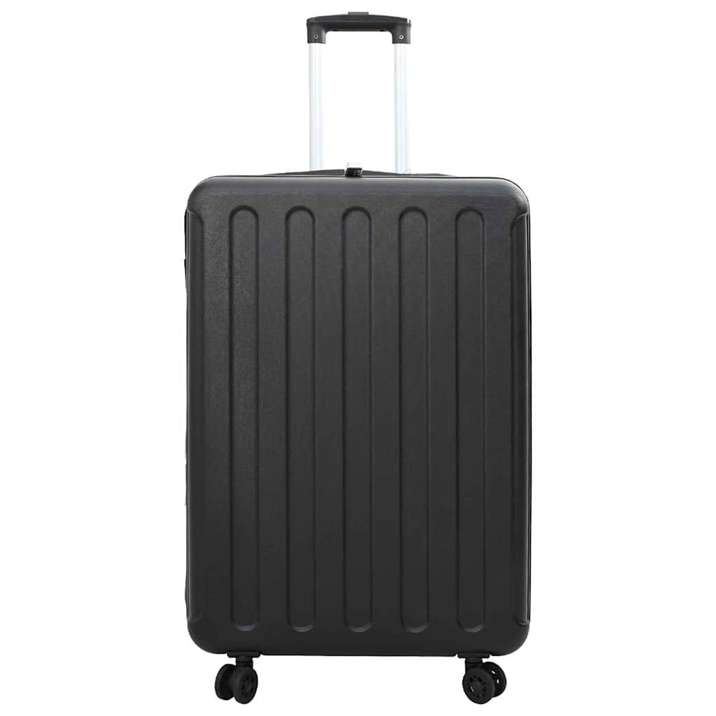 Koffer met slot Zwart 50 x 30 x 76 cm ABS Kunststof is nu te koop bij PeponiXL, paradijselijk wonen!