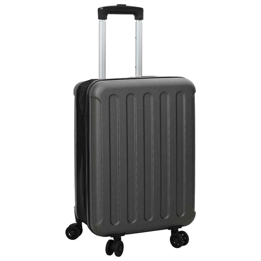 Koffer met slot Donkergrijs 34 x 23 x 55.5 cm ABS Kunststof is nu te koop bij PeponiXL, paradijselijk wonen!