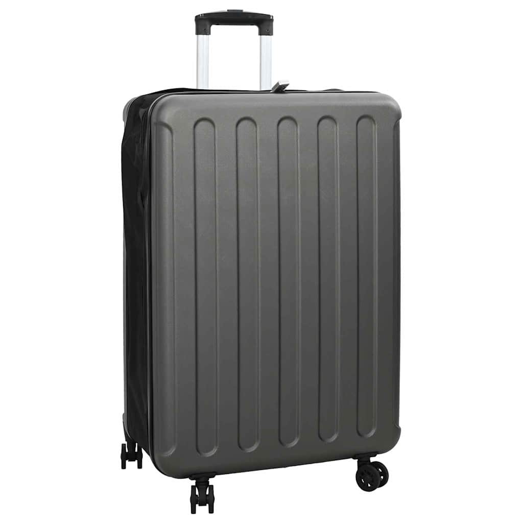 Koffer met slot Donkergrijs 50 x 30 x 76 cm ABS Kunststof is nu te koop bij PeponiXL, paradijselijk wonen!