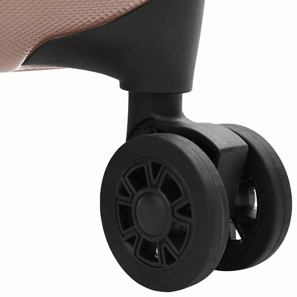 Koffer met slot Roségoud 50 x 30 x 76 cm ABS Kunststof is nu te koop bij PeponiXL, paradijselijk wonen!