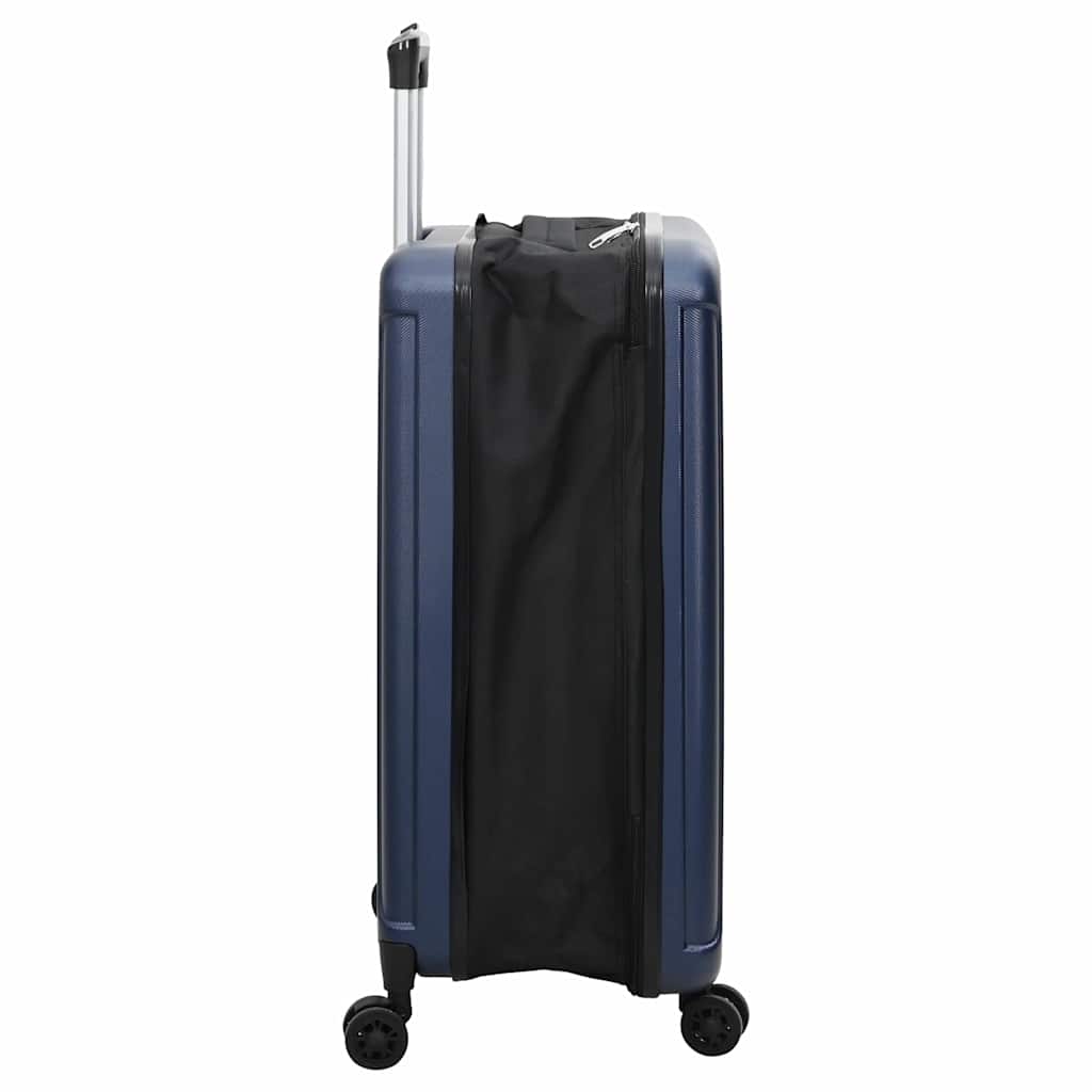 Koffer met slot Donkerblauw 34 x 23 x 55.5 cm ABS Kunststof is nu te koop bij PeponiXL, paradijselijk wonen!