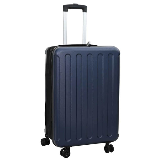 Koffer met slot Donkerblauw 43 x 27 x 66 cm ABS Kunststof is nu te koop bij PeponiXL, paradijselijk wonen!