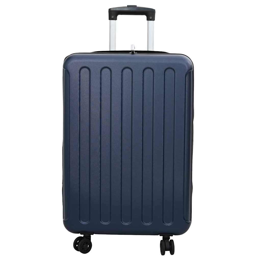 Koffer met slot Donkerblauw 43 x 27 x 66 cm ABS Kunststof is nu te koop bij PeponiXL, paradijselijk wonen!