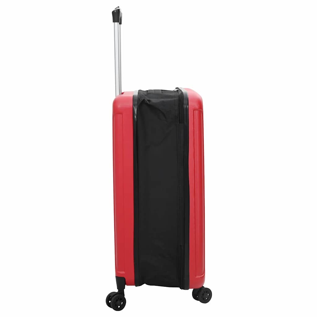 Koffer met slot Rood 34 x 23 x 55.5 cm ABS Kunststof is nu te koop bij PeponiXL, paradijselijk wonen!