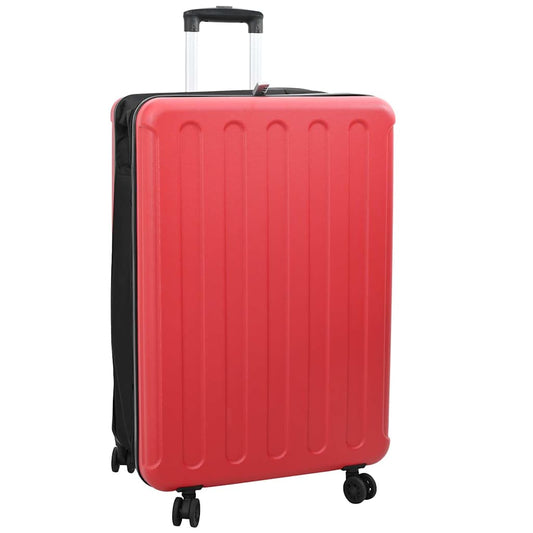 Koffer met slot Rood 50 x 30 x 76 cm ABS Kunststof is nu te koop bij PeponiXL, paradijselijk wonen!