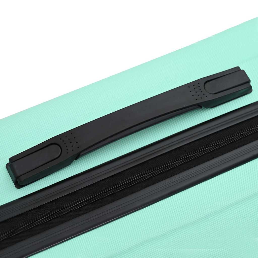 Koffer met slot 3 pcs Mintgroen 50 x 31 x 78 cm ABS Kunststof is nu te koop bij PeponiXL, paradijselijk wonen!