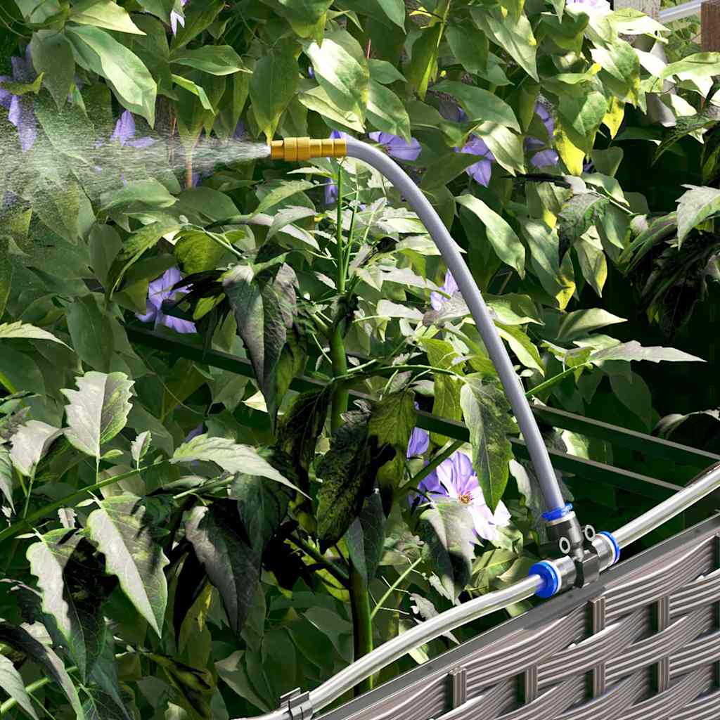 Tuin Bloempot 4 pcs Bruin Staal