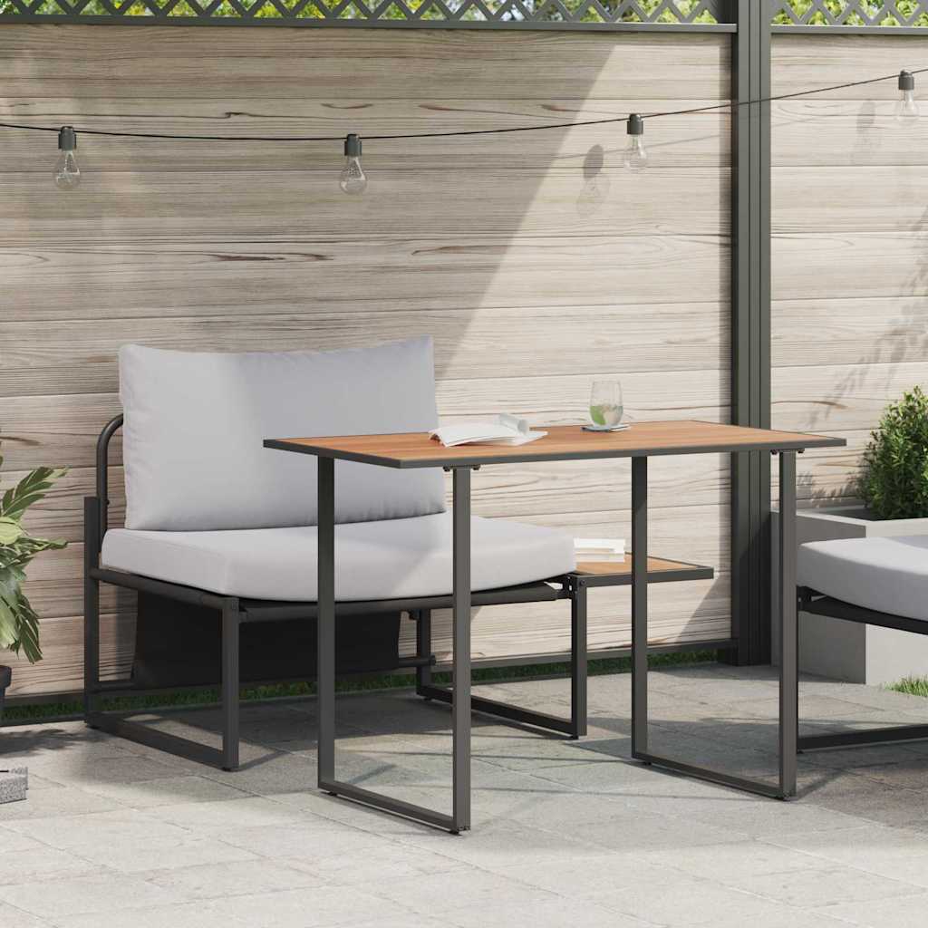 Buiten Stalen Zsitjes 2 pcs Lichtgrijs Staal is nu te koop bij PeponiXL, paradijselijk wonen!