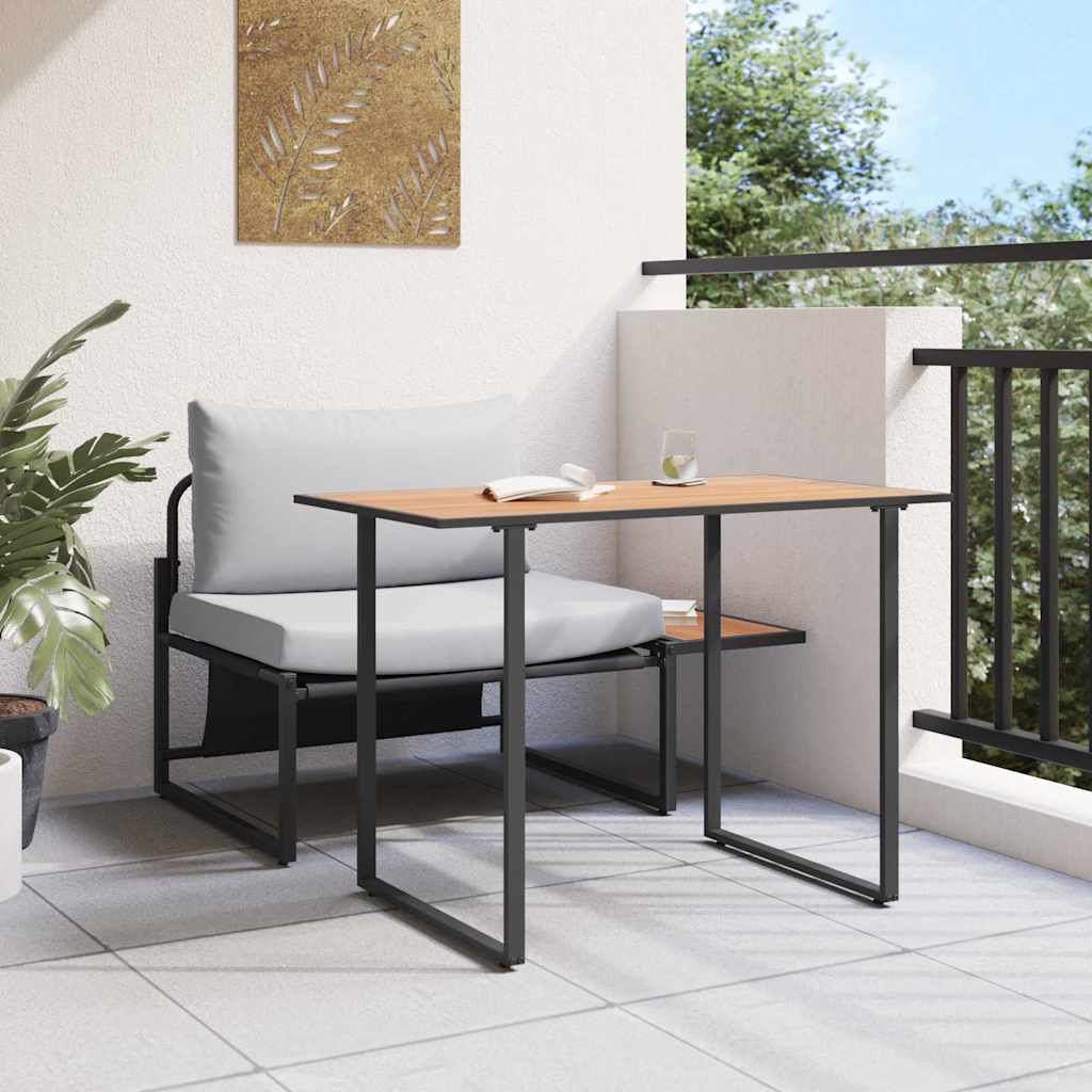 Buiten Stalen Zsitjes 2 pcs Lichtgrijs Staal is nu te koop bij PeponiXL, paradijselijk wonen!