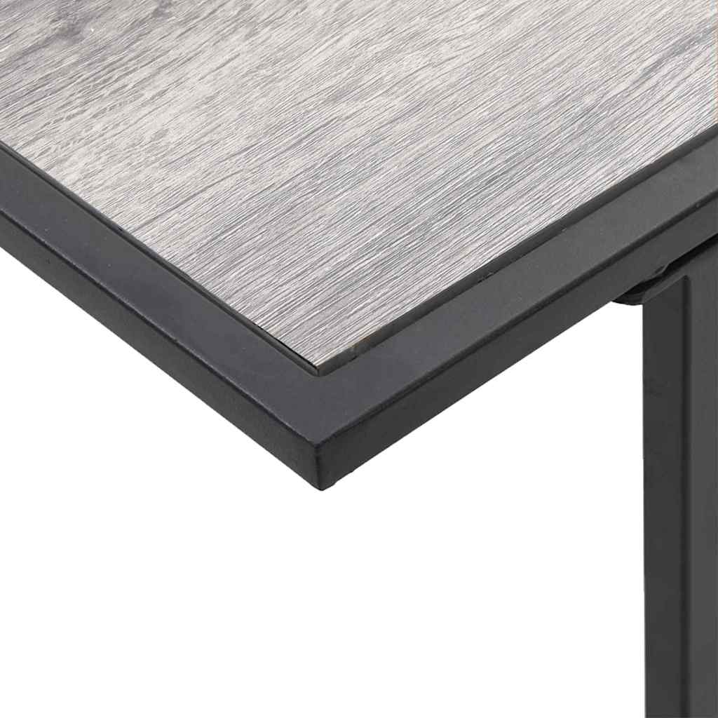 Tuinstafel Grijs 100 x 55 x 70 cm Hout is nu te koop bij PeponiXL, paradijselijk wonen!