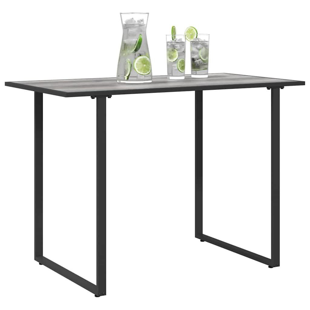 Tuinstafel Grijs 100 x 55 x 70 cm Hout is nu te koop bij PeponiXL, paradijselijk wonen!
