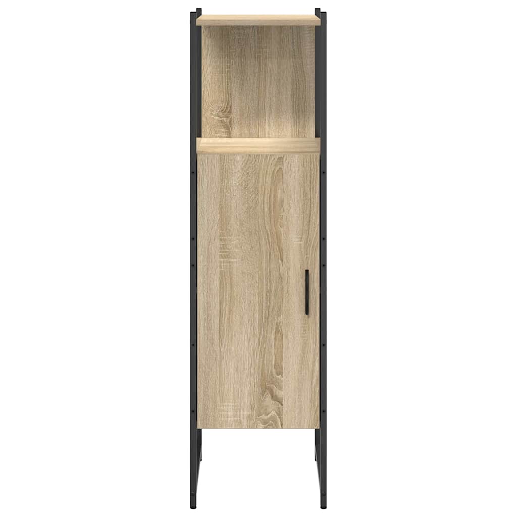 Badkamer Kast met plank Beige 33 x 33 x 120,5 cm Bewerkt hout is nu te koop bij PeponiXL, paradijselijk wonen!