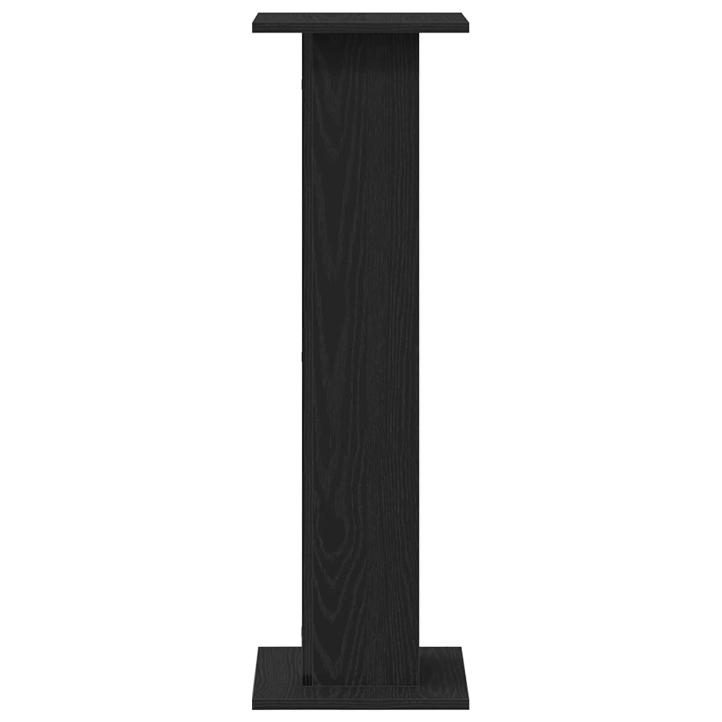 Luidspreker standaards 2 pcs Zwart Eiken 30 x 30 x 95 cm is nu te koop bij PeponiXL, paradijselijk wonen!