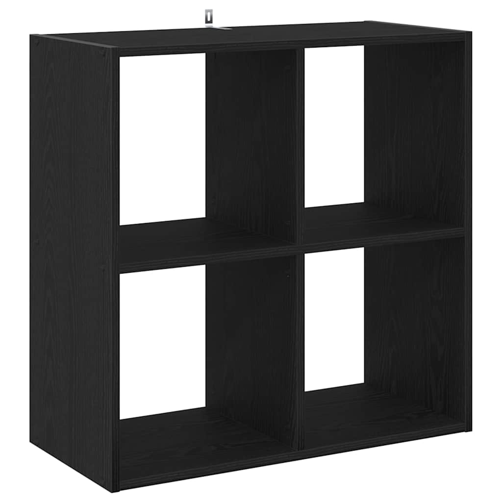 Boekenkast Zwart Eiken 68.5 x 32 x 68.5 cm is nu te koop bij PeponiXL, paradijselijk wonen!