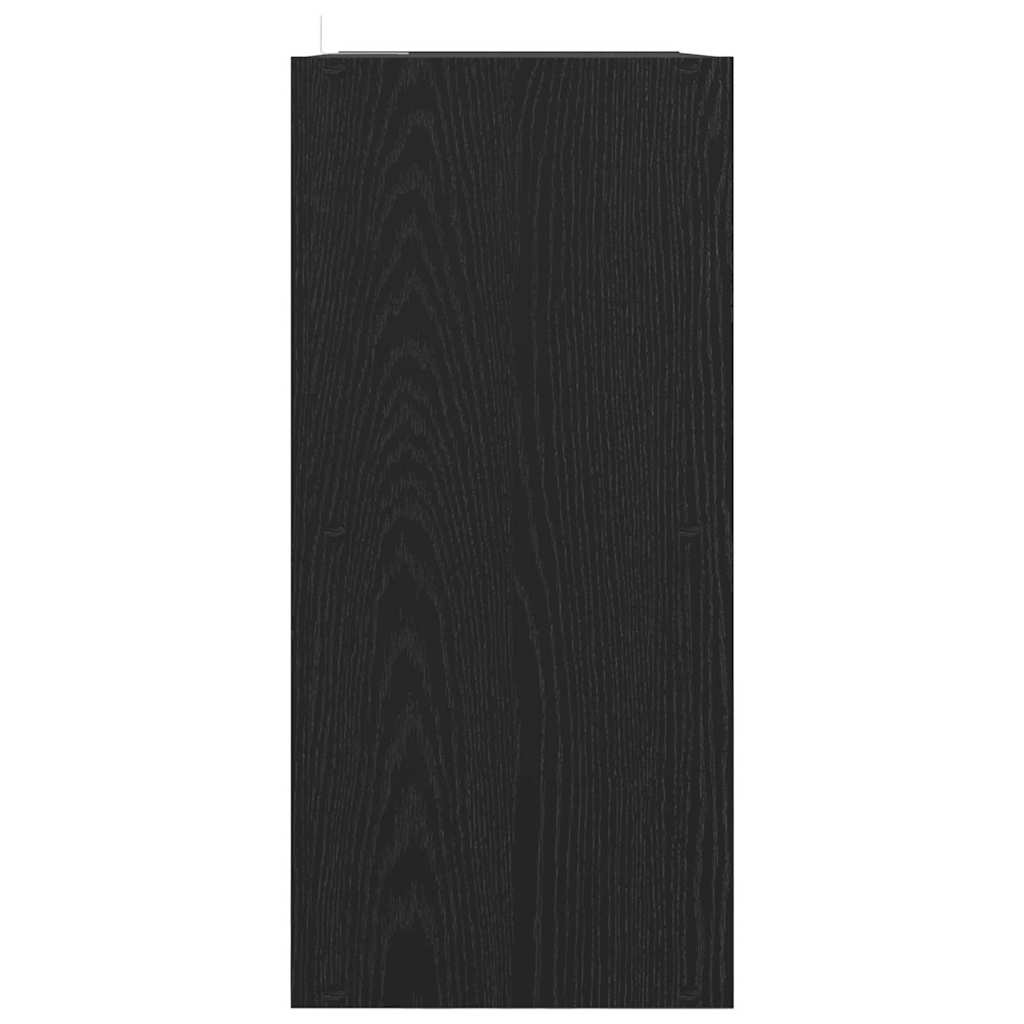 Boekenkast Zwart Eiken 68.5 x 32 x 68.5 cm is nu te koop bij PeponiXL, paradijselijk wonen!