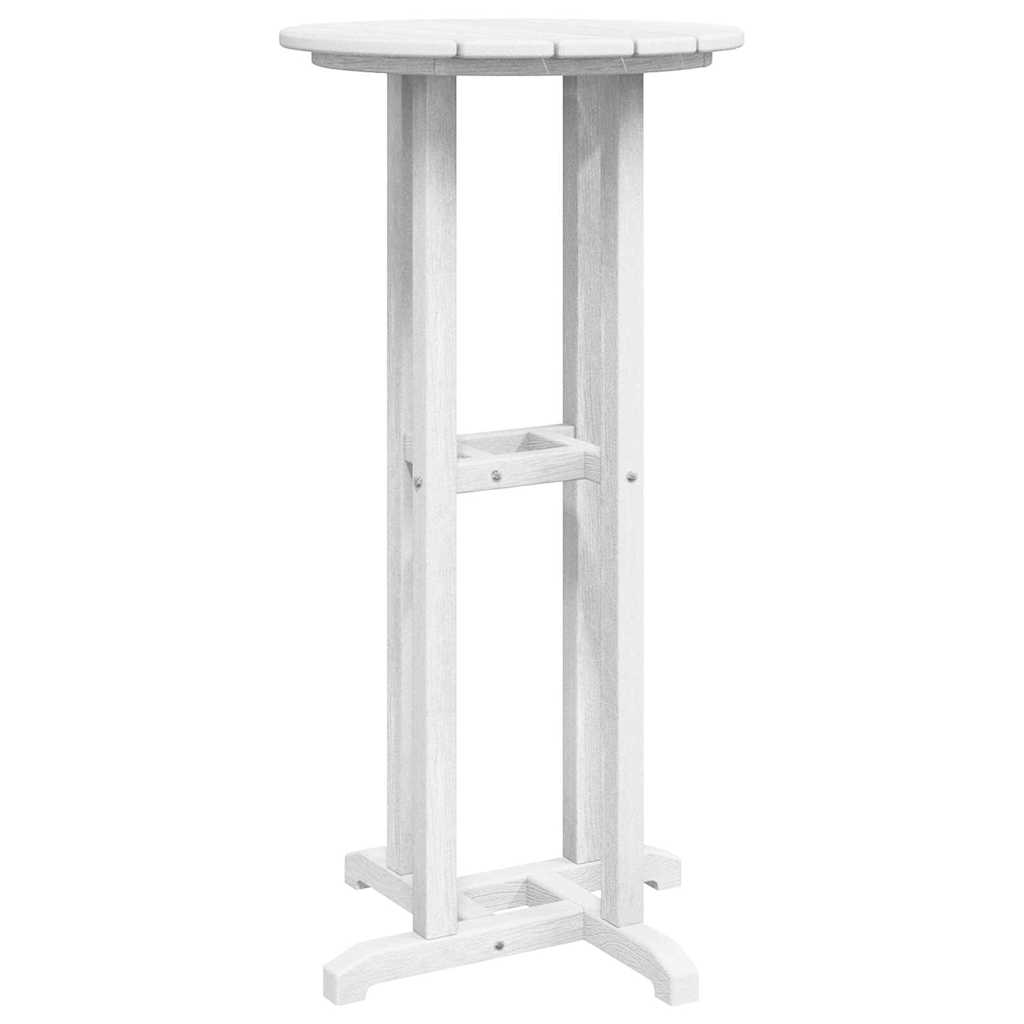 Bartafel Wit 55 x 55 x 107 cm Polyetheen is nu te koop bij PeponiXL, paradijselijk wonen!